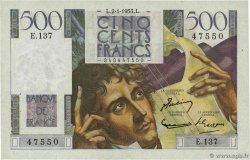500 Francs CHATEAUBRIAND FRANCE 1953 F.34.11 SUP