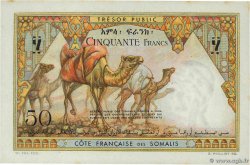 50 Francs DJIBOUTI 1952 P.25 pr.NEUF