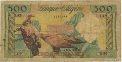 500 Francs ALGÉRIE 1958 P.117 pr.B