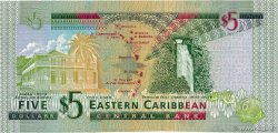 5 Dollars CARIBBEAN   2003 P.42k UNC