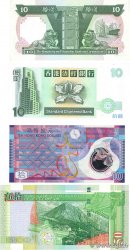 10 et 50 Dollars Lot HONG KONG  1987 P.191a, 208a, 284b et 401a FDC