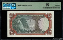 2 Dollars Remplacement RHODÉSIE  1979 P.39ar NEUF