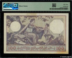100 Francs TUNISIA  1938 P.10c XF+