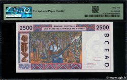 2500 Francs WEST AFRIKANISCHE STAATEN  1992 P.712Ka ST