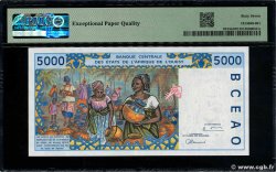 5000 Francs WEST AFRIKANISCHE STAATEN  1998 P.913Sb ST