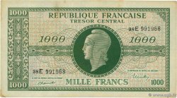 1000 Francs MARIANNE THOMAS DE LA RUE FRANCE 1945 VF.13.02 TTB