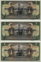 1 Boliviano Lot BOLIVIE 1929 P.112 TTB+