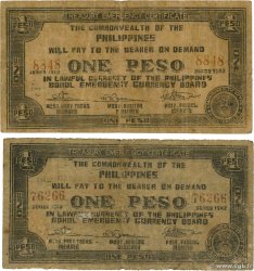 1 Peso Lot PHILIPPINES 1942 PS.138 G