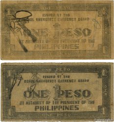 1 Peso Lot PHILIPPINES 1942 PS.138 G