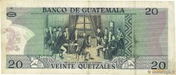 20 Quetzales GUATEMALA 1988 P.062d TTB