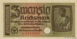 20 Reichsmark GERMANY  1940 P.R139 XF+