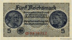 5 Reichsmark ALLEMAGNE  1940 P.R138a