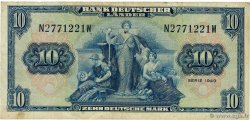 10 Deutsche Mark ALLEMAGNE FÉDÉRALE 1949 P.16a