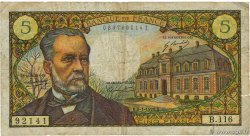 5 Francs PASTEUR FRANCE 1970 F.61.12 B+