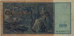100 Mark ALLEMAGNE 1910 P.043 TB