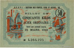 50 Kilos FRANCE régionalisme et divers 1949 P.- pr.NEUF