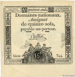 15 Sols FRANCE 1792 Ass.24a SPL+