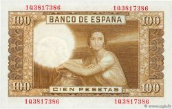 100 Pesetas ESPAGNE 1953 P.145 NEUF