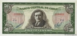 50 Escudos CHILI 1964 P.140b NEUF