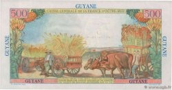 5 NF sur 500 Francs Pointe à Pitre FRENCH GUIANA  1960 P.30 SC+