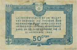 50 Centimes FRANCE régionalisme et divers Rodez et Millau 1917 JP.108.11 TTB