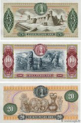 5, 10 et 20 Pesos Oro Spécimen COLOMBIE  1979 P.406fs, P.407gs et P.409ds SPL+