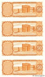 50 Pesos Bolivianos Planche BOLIVIA  1962 P.162r SC+
