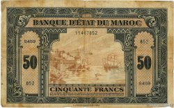 50 Francs MAROC 1944 P.26 pr.TB