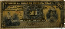 500 Reis BRÉSIL 1893 P.001 B