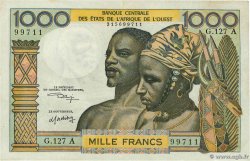 1000 Francs ÉTATS DE L AFRIQUE DE L OUEST 1966 P.103Ak