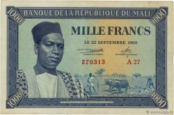 1000 Francs MALI 1960 P.04 TTB