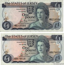 1 Pound Lot JERSEY 1976 P.11b TB+