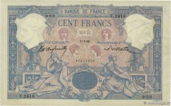 100 Francs BLEU ET ROSE FRANCIA  1898 F.21.11 BB
