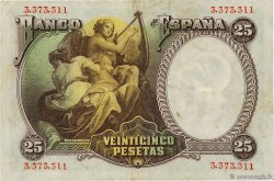 25 Pesetas ESPAGNE 1931 P.081 TTB+