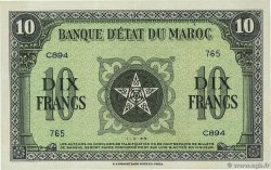 10 Francs MAROC 1944 P.25 pr.SPL