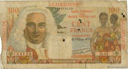 100 Francs La Bourdonnais GUADELOUPE 1946 P.35 B