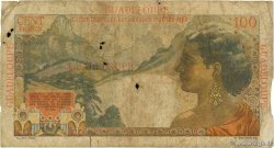 100 Francs La Bourdonnais GUADELOUPE 1946 P.35 B