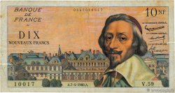 10 Nouveaux Francs RICHELIEU FRANCE 1960 F.57.06 TB