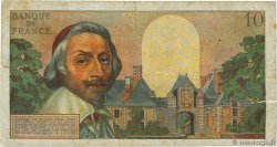 10 Nouveaux Francs RICHELIEU FRANCE 1960 F.57.06 TB