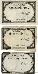 5 Livres FRANCE 1793 Ass.46a TTB+