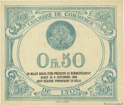 50 Centimes FRANCE régionalisme et divers Lyon 1915 JP.077.03 SUP