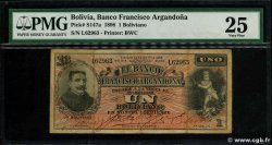 1 Boliviano BOLIVIE  1898 PS.147a