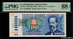 1000 Korun TSCHECHISCHE REPUBLIK  1985 P.03c ST