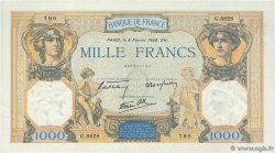 1000 Francs CÉRÈS ET MERCURE type modifié FRANCE 1940 F.38.42 SUP