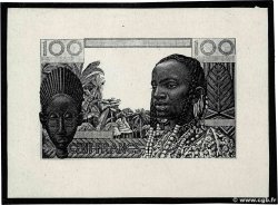 100 Francs Photo ÉTATS DE L AFRIQUE DE L OUEST  1950 P.002p