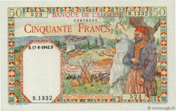 50 Francs ARGELIA  1942 P.087