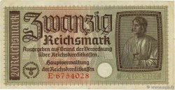 20 Reichsmark ALLEMAGNE 1940 P.R139