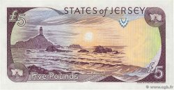 5 Pounds JERSEY 2000 P.27a NEUF