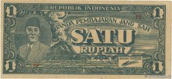 1 Rupiah INDONÉSIE 1945 P.017b SUP+