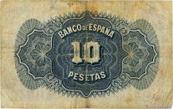 10 Pesetas ESPAGNE 1935 P.086 TB